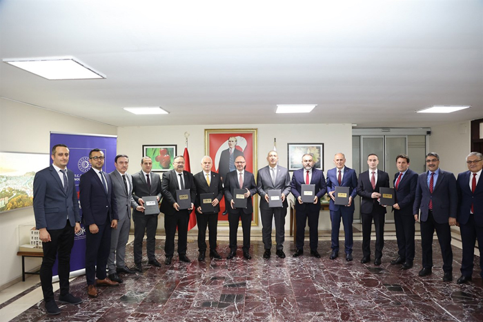 Giresun’da hayata geçirilecek olan 9 adet projenin imzası atıldı