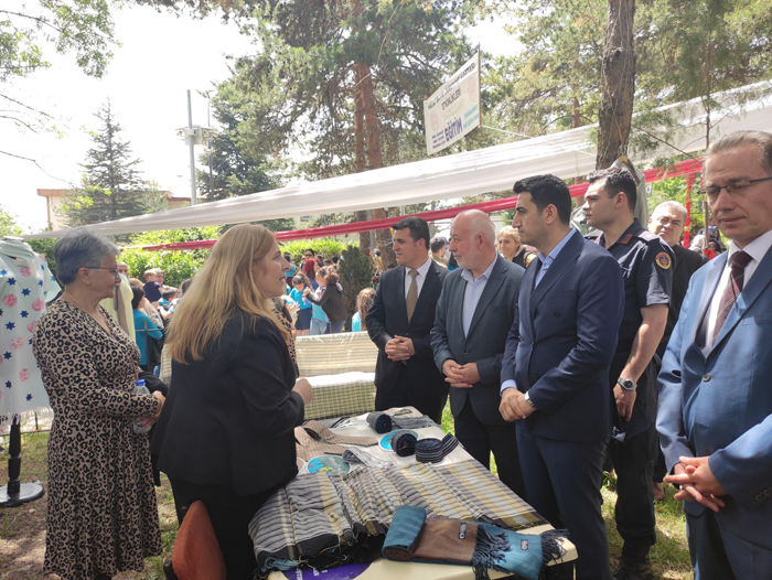 Şebinkarahisar Halk Eğitim Merkezi'nden El Sanatları Sergisi