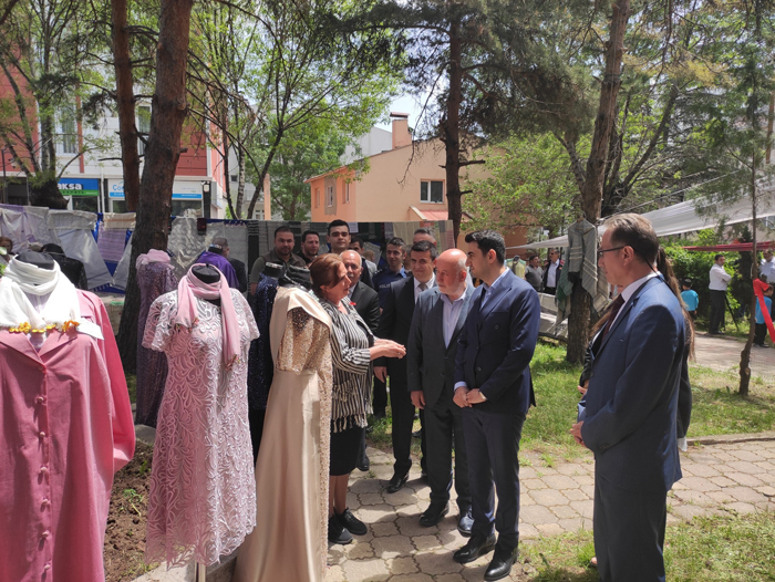 Şebinkarahisar Halk Eğitim Merkezi'nden El Sanatları Sergisi