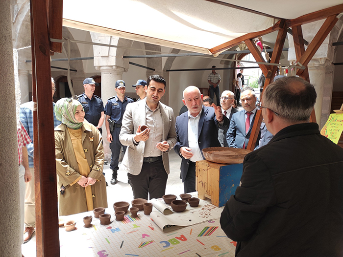 Şebinkarahisar’da “Yaşam Becerileri” Sergisi Yoğun İlgi Gördü