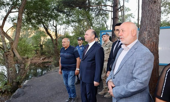 Giresun Valisi Mehmet Fatih Serdengeçti'den Tamzara’ya Ziyaret