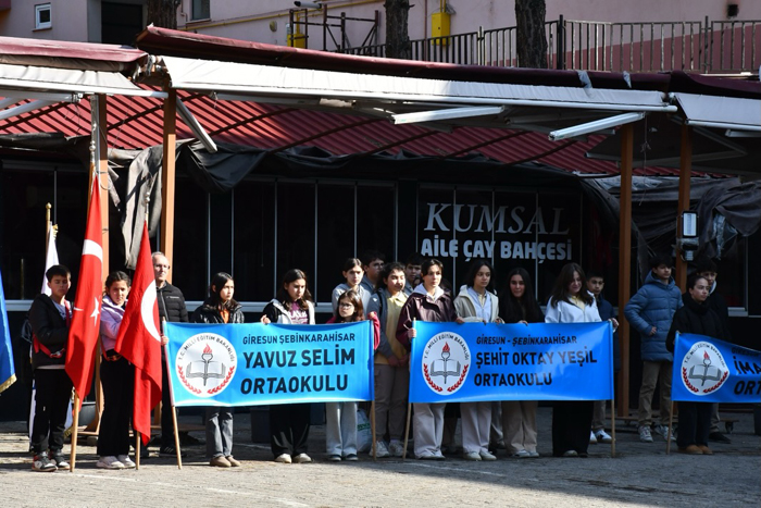 Şebinkarahisar'da 18 Mart Çanakkale Zaferi ve Şehitleri Anma Töreni