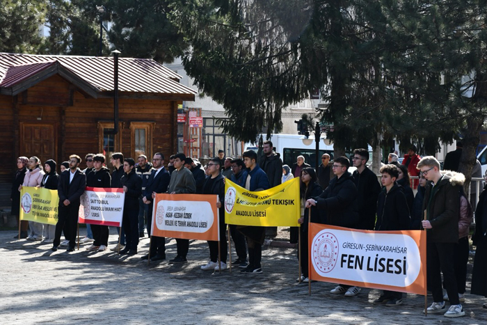 Şebinkarahisar'da 18 Mart Çanakkale Zaferi ve Şehitleri Anma Töreni