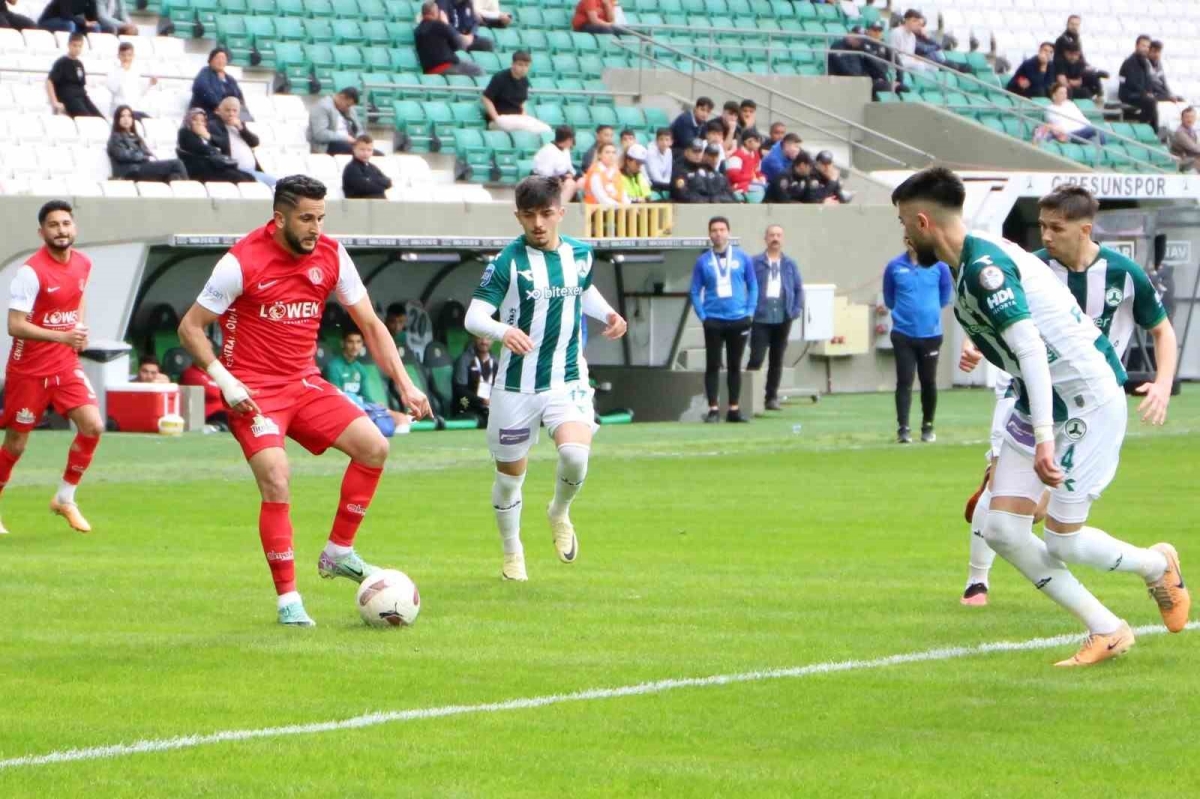 Trendyol 1. Lig: Giresunspor: 1 - Ümraniyespor: 2
