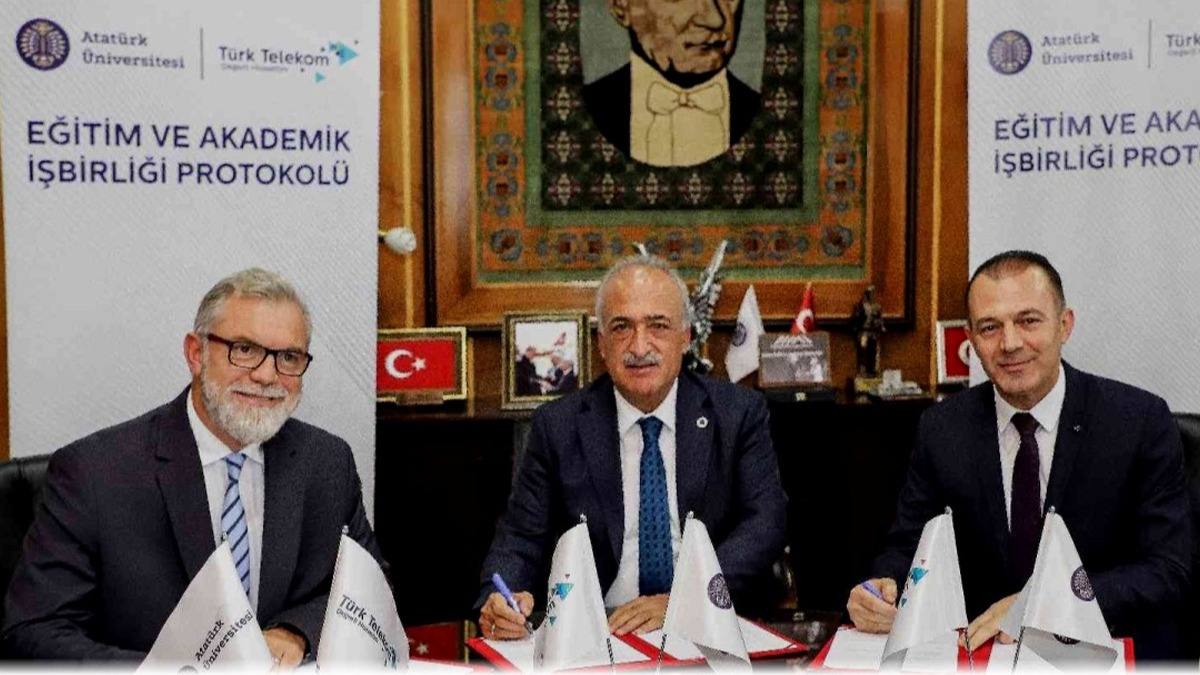 Türk Telekom ve Atatürk Üniversitesi arasında iş birliği
