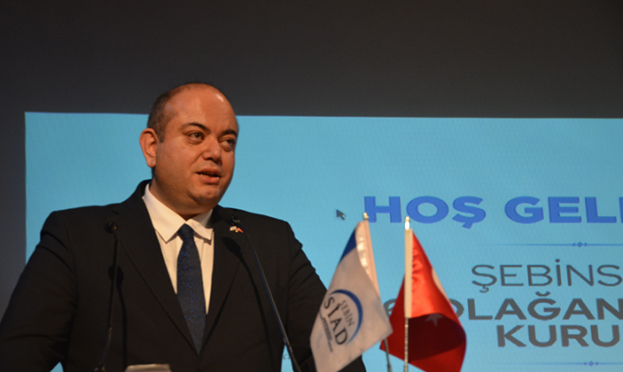 ŞEBİNSİAD 6. Olağan Genel Kurulunda Başkan Müjdat Karayılan Yeniden Seçildi