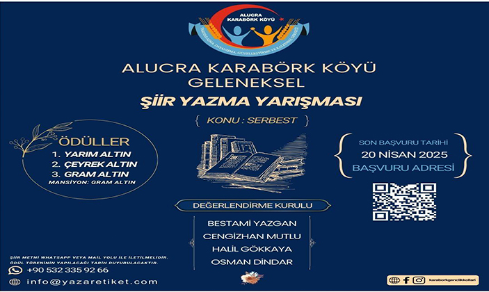 Giresun Alucra Karabörk Köyü Geleneksel Şiir Yarışması Başlattı