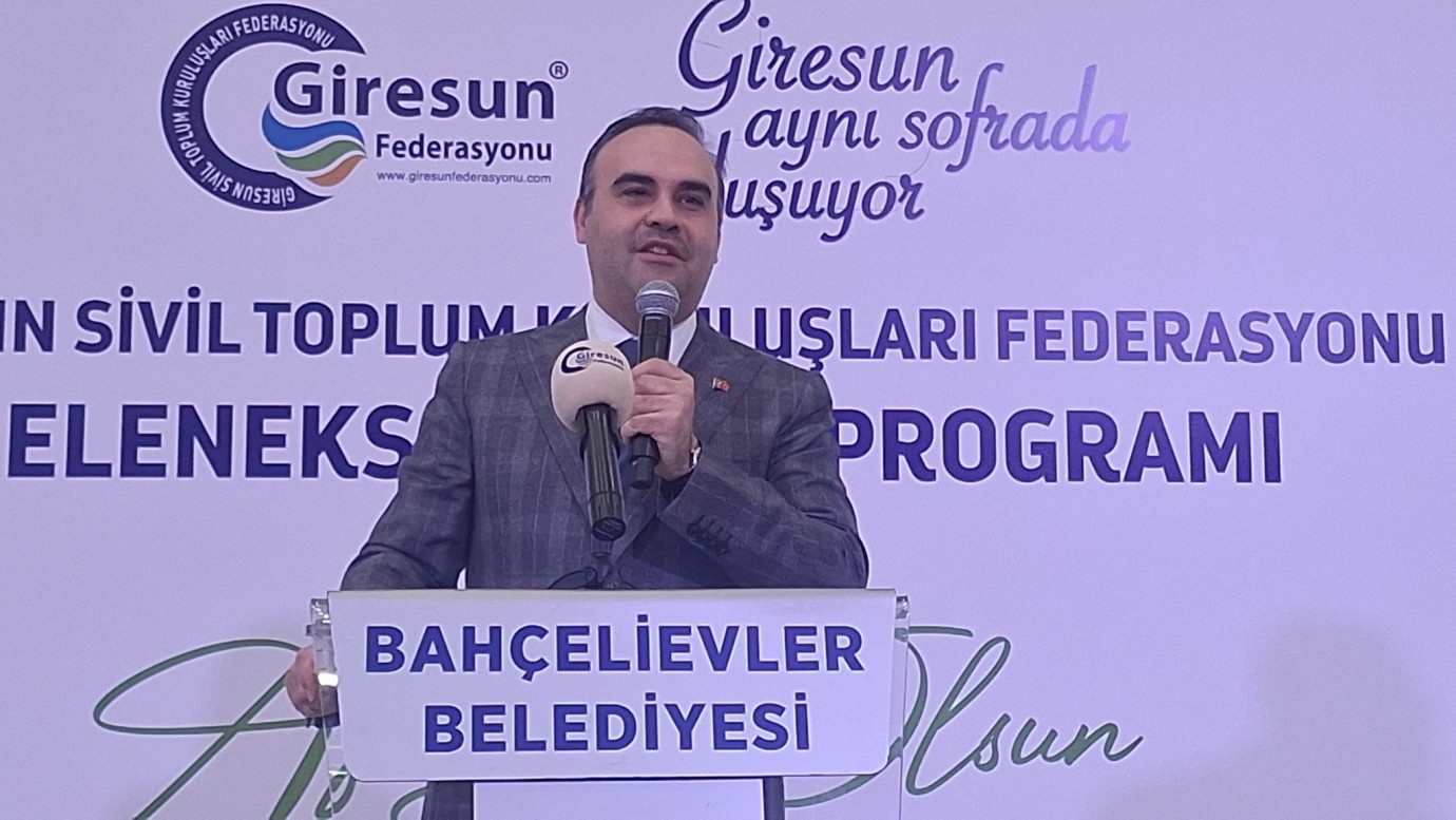 Bakan Kacır, Giresun Federasyonu iftarında 22 yıllık yatırımları değerlendirdi: Şebinkarahisar’a 5. OSB müjdesi