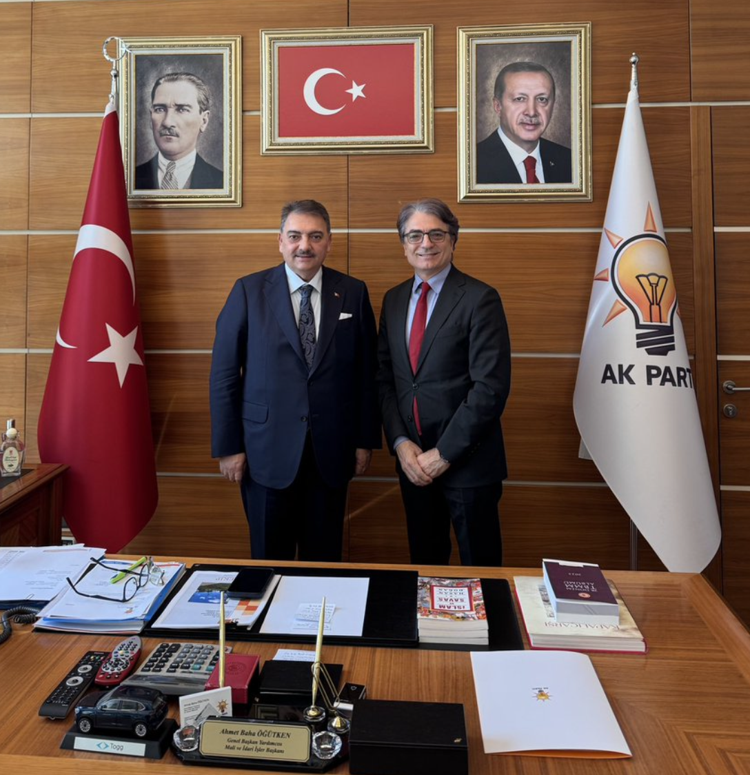 İlhan Çabukol’dan Ahmet Baha Öğütken’e ziyaret