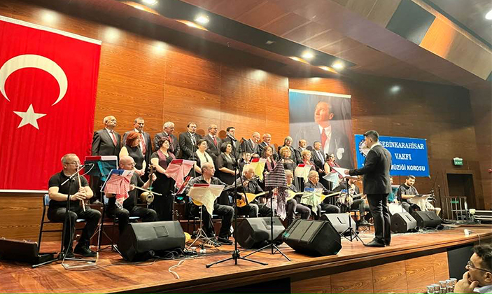 Ankara Şebinkarahisar Vakfı Türk Halk Müziği Korosu'ndan SGK Genel Müdürlüğü’nde Muhteşem Konser