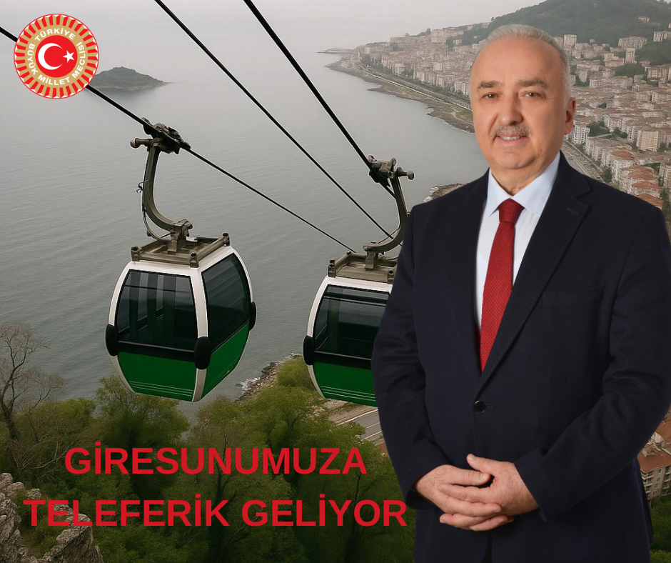 Giresun’a Teleferik müjdesi! Giresun Kalesi’ne Teleferik Projesi başlıyor
