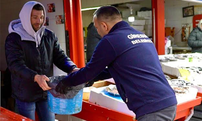Giresun Belediyesi’nden Doğa Dostu Proje: Balık Atıkları Ekosisteme Kazandırılıyor