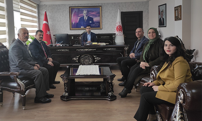 MHP Şebinkarahisar İlçe Başkanı Hakan Gürsoy’dan Kaymakam Yasin Ardıç’a Ziyaret