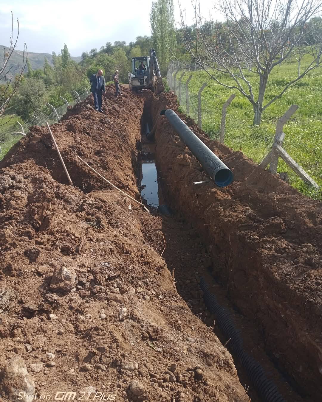 Biroğul Mahallesi’nde altyapı güçleniyor: Kanalizasyon hatları yenileniyor