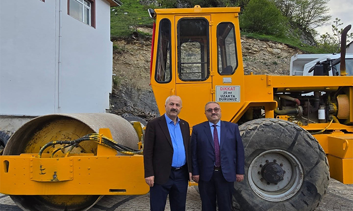 Yavuzkemal Belediyesi’ne Gebze Belediyesi’nden Silindir Hibesi
