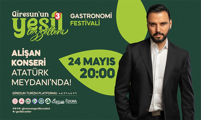 Giresun’un Yeşil Lezzetleri Yemek Festivali Başlıyor: Yöresel Tatlar ve Doğal Lezzetler Buluşuyor