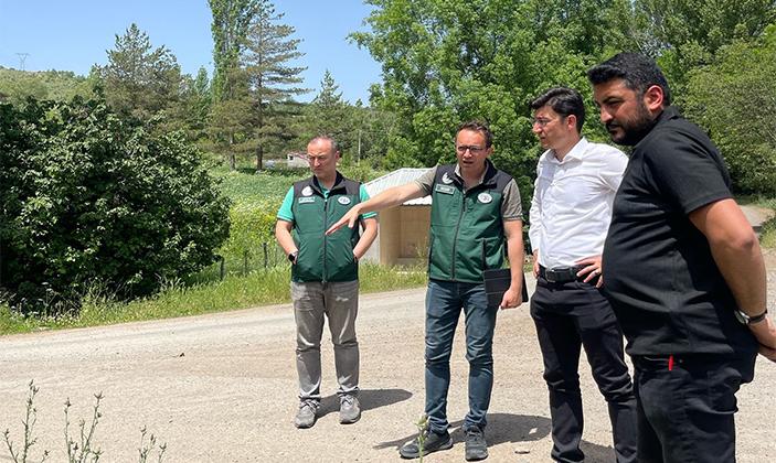 DSİ Giresun Şube Müdürü Hamdi Kotan, Şebinkarahisar’da Yapılacak Projeleri Yerinde İnceledi