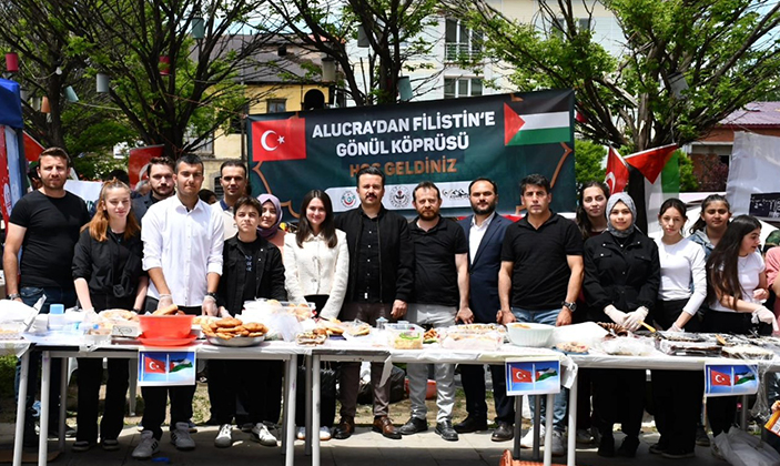 Alucra'dan Filistin'e Gönül Köprüsü Kermesi Düzenlendi