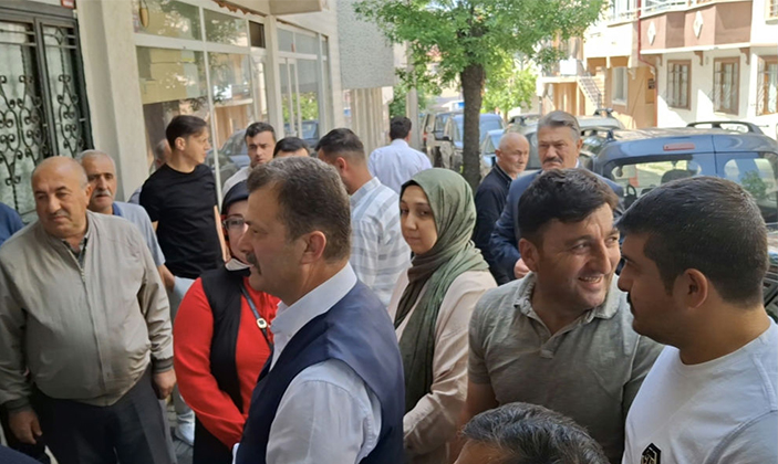 MHP Şebinkarahisar İlçe Teşkilatı Yeni Hizmet Binasında Bayramlaşma Programı Düzenledi