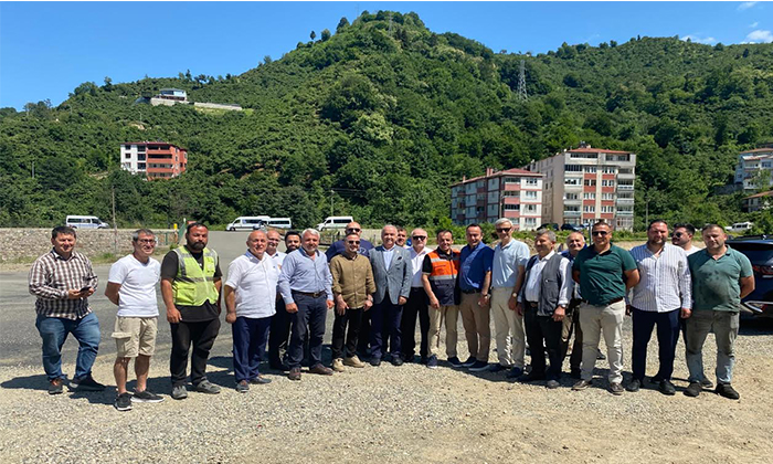 Giresun Batlama Sanayi Sitesi'nde Duble Yol Sevinci: Esnaftan Ali Temür’e Teşekkür
