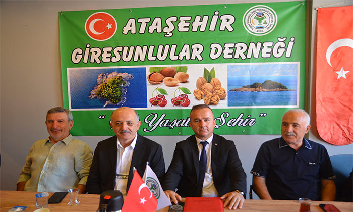Ataşehir Giresunlular Derneği, Giresun Medyasıyla Yeni Merkezinde Buluştu