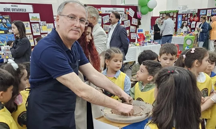 Şebinkarahisar’da Mucit Öğretmen Celalettin Turkar’dan İlham Veren Proje