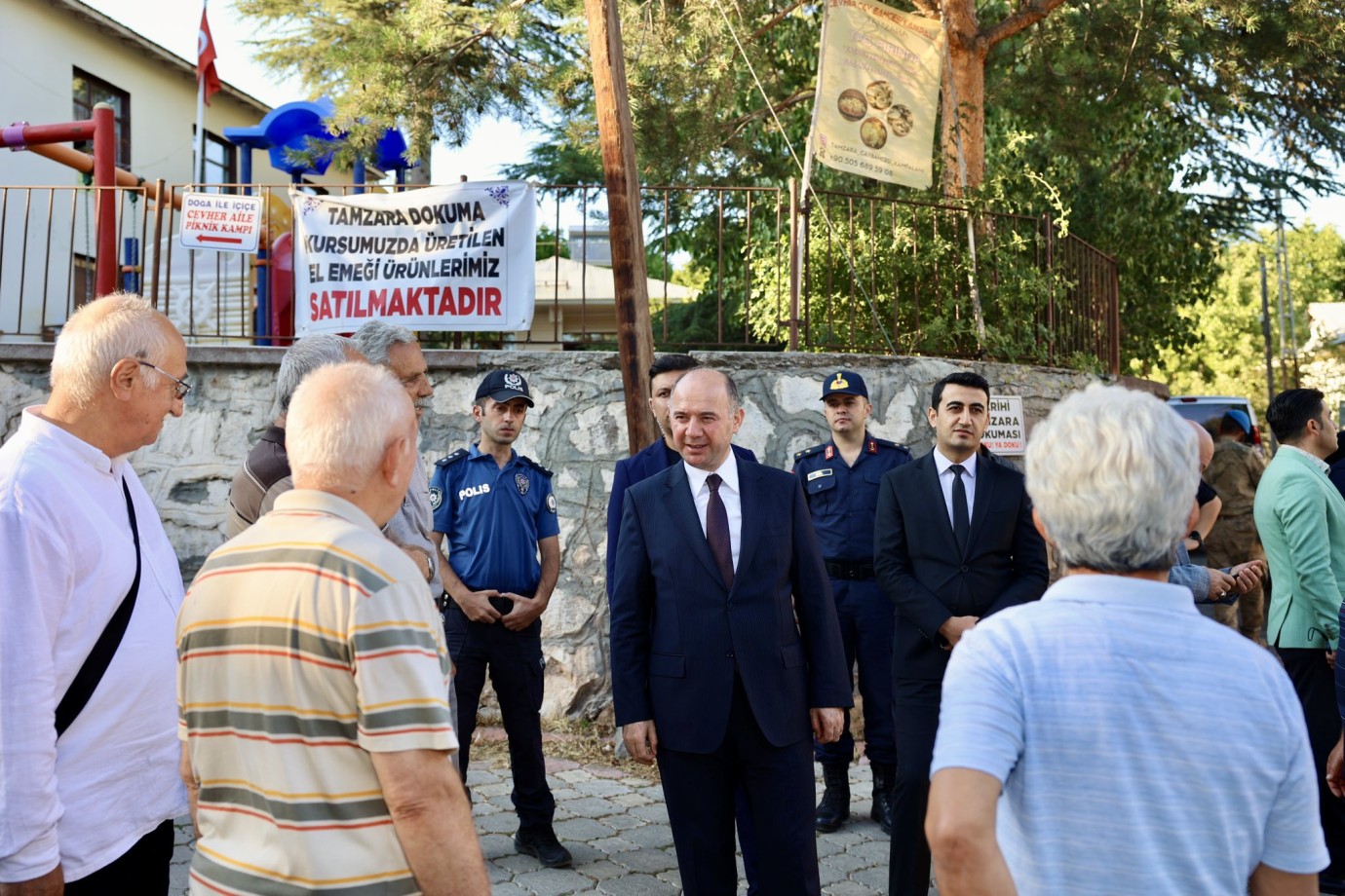 Giresun Valisi Mehmet Fatih Serdengeçti'den Tamzara’ya Ziyaret