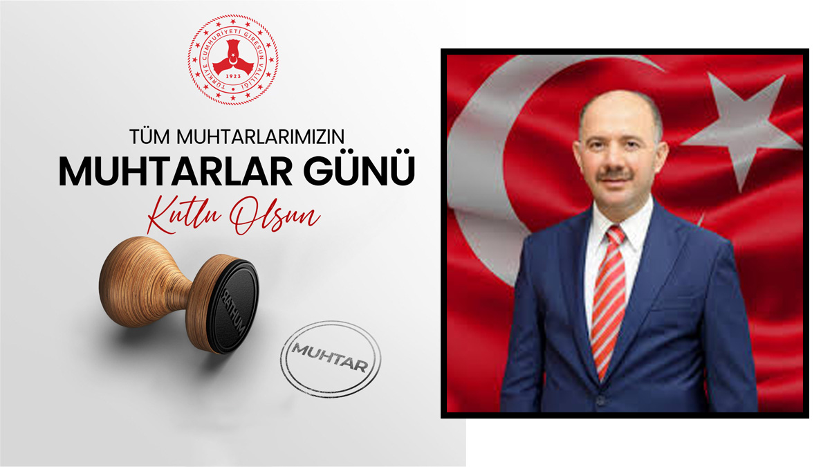 Vali Serdengeçti’den 19 Ekim Muhtarlar Günü Mesajı: “Yerel yönetimlerin en önemli dinamiği”