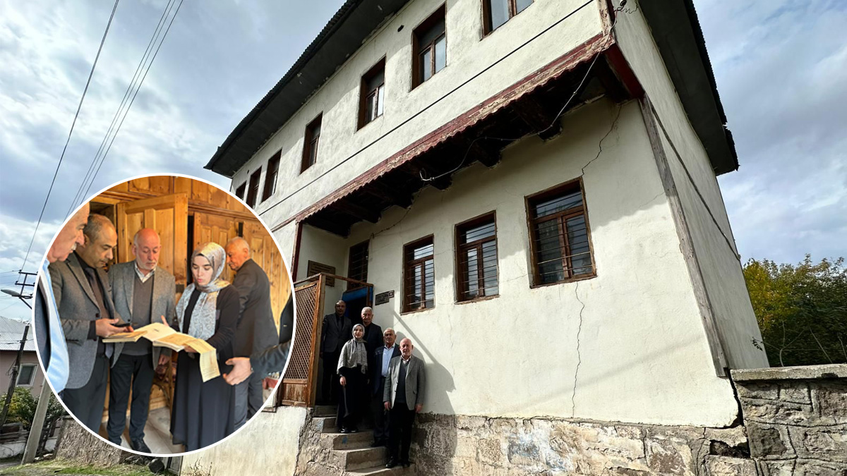 Şebinkarahisar'da Tarihi Kara Hüsnü Konağı'nda kapsamlı rölöve çalışması