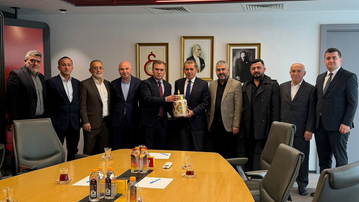 Galatasaray Başkanı Dursun Özbek’ten memleketi Alucra’ya tam destek sözü