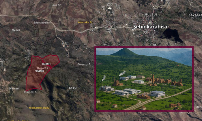 Giresun'un 5. OSB'si Şebinkarahisar'a kuruluyor: 75,5 hektarlık alan resmen belirlendi