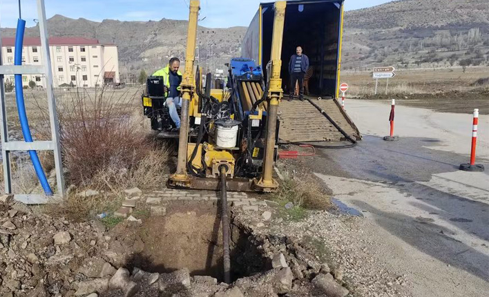 Alucra yeni TOKİ Bölgesine doğalgaz müjdesi: Yatay sondaj çalışmaları hız kazandı