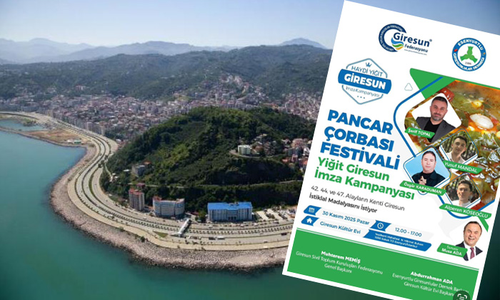 YİĞİT GİRESUN madalyası için güç birliği! STK'lar festivalle harekete geçiyor