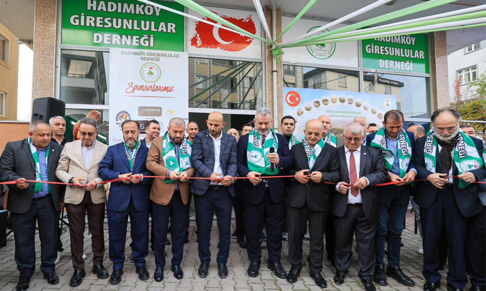 İstanbul Giresunluları güçleniyor: Hadımköy Derneği açılışına Hasan Turan ve belediye başkanı katıldı