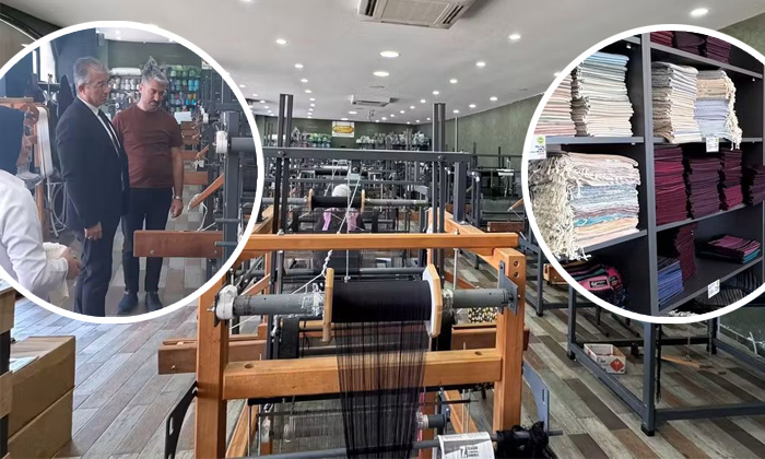 Şebinkarahisar'ın mirası ulusal pazara taşınıyor: Modaoğlu'ndan ‘Tamzara Dokuması’na tam destek!