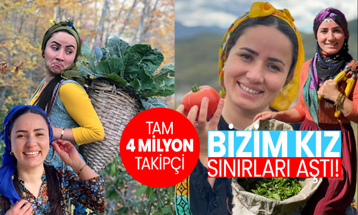 Ordulu fenomen ‘BİZİM KIZ’ sınırları aştı: Nurşen Karayanız 4 Milyon takipçiyle zirvede!