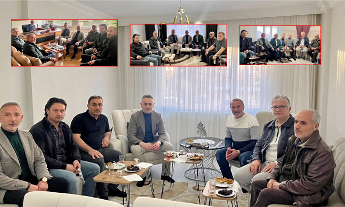 AK Parti Şebinkarahisar'dan manevi ziyaret: Kutsal topraklardan dönen umreciler yalnız bırakılmadı