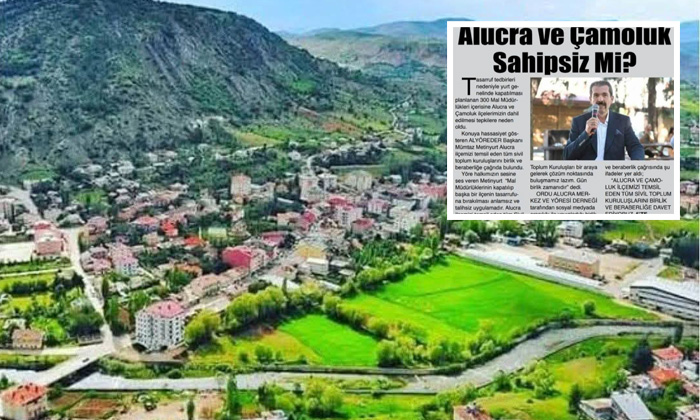 Alucra ekonomik çöküşün eşiğinde: Tapu, sağlık ve mal müdürlüğü hizmetleri tartışma yarattı
