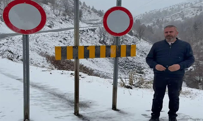 Kış Çilesi Yeniden Başladı: Yağlıdere–Alucra Yolu Kapandı