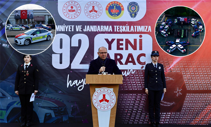 Giresun Emniyet ve Jandarma’ya yeni araç takviyesi! Vali Serdengeçti: ‘Sahada daha çevik ve müessir olacağız’
