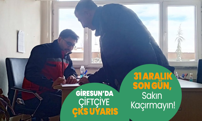 Çiftçiler için son çağrı: ÇKS kayıtlarında son 2 gün!