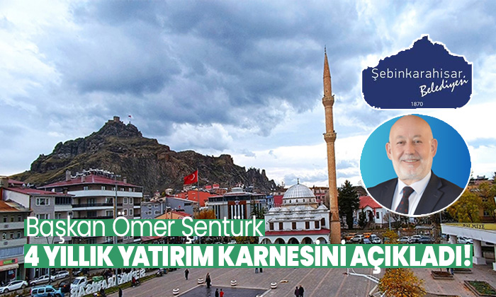 Şebinkarahisar Belediyesi’nden 2022–2026 döneminde büyük dönüşüm: Altyapıdan üstyapıya hizmet atağı