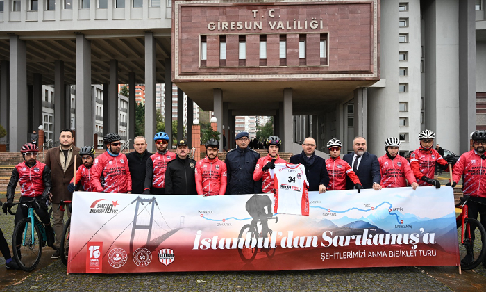 İstanbul’dan Sarıkamış’a Şehitler İçin Pedal Çeviriyorlar
