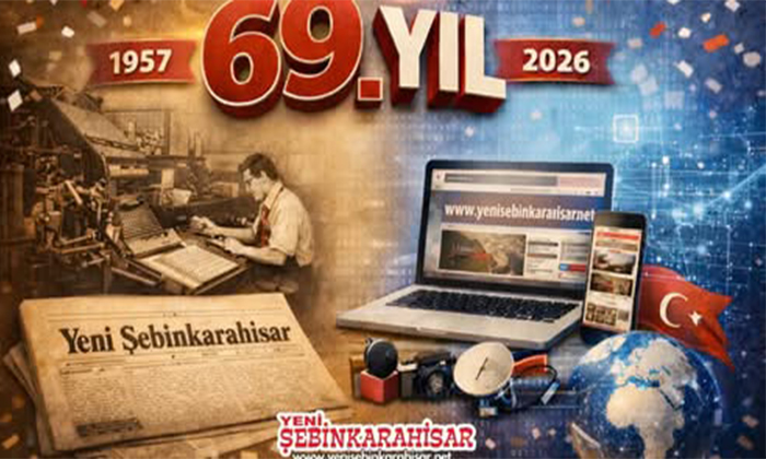 Yeni Şebinkarahisar Gazetesi 69 Yaşında! Kelkit Vadisi’nin Hafızası Yarım Asrı Devirdi