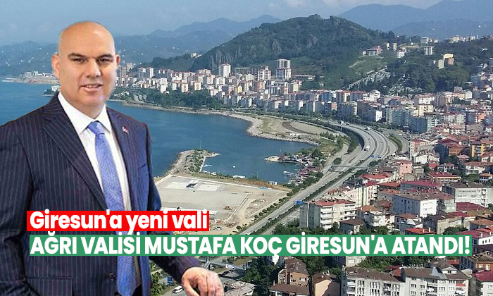 Giresun Valiliği'nde görev değişimi: Yeni Vali Mustafa Koç Oldu! Mustafa Koç kimdir?