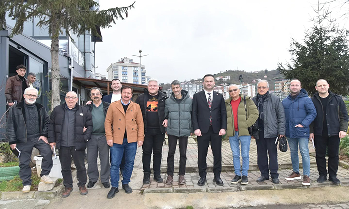 Görele Belediye Başkanı Hasbi Dede Gazetecilerle Buluştu: 