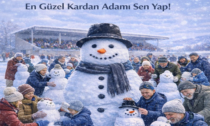 Alucra'da Kar Şenliği Başlıyor: En Güzel Kardan Adamı Yapana Sürpriz Ödül!