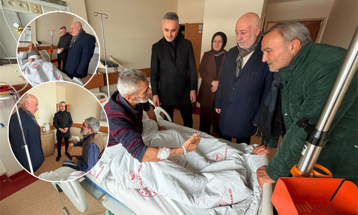 Şebinkarahisar’da Miraç Kandili vefası: Başkan Şentürk’ten hastaneye moral ziyareti