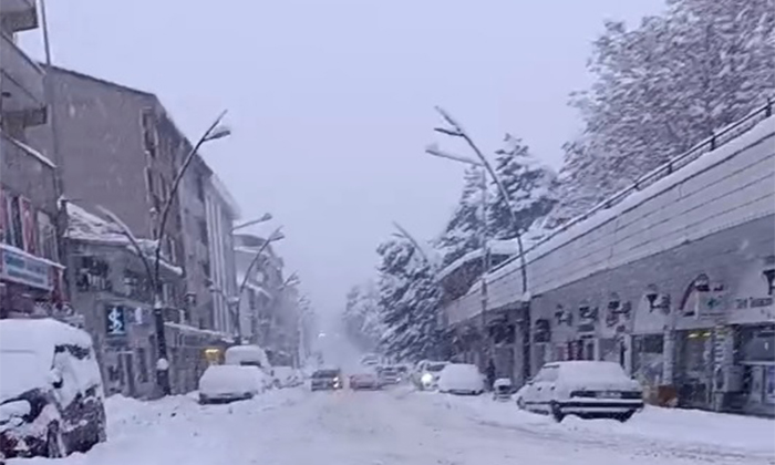 Şebinkarahisar Kar Yağışı Altında: Köy Yolları Yeniden Kapandı!