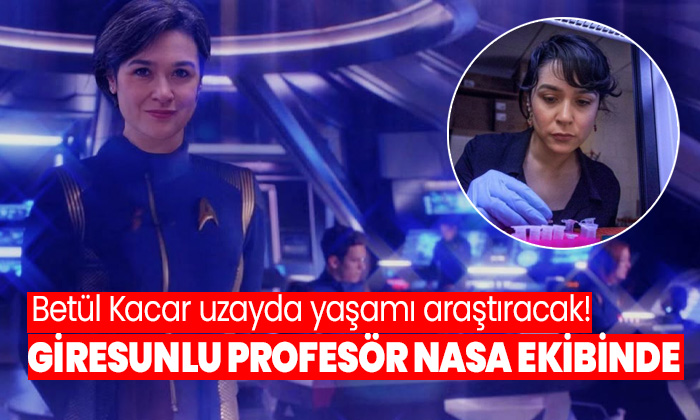 Giresun’un gururu Betül Kacar NASA yolunda: Bulancak’tan uzayın derinliklerine!